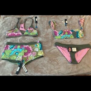 NWT 4 Piece Bikini Set